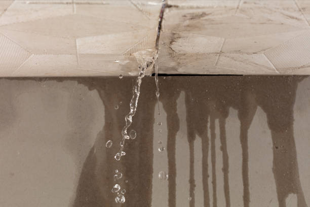 Professional Burst Pipe Cleanup technician working in West Orange, NJ